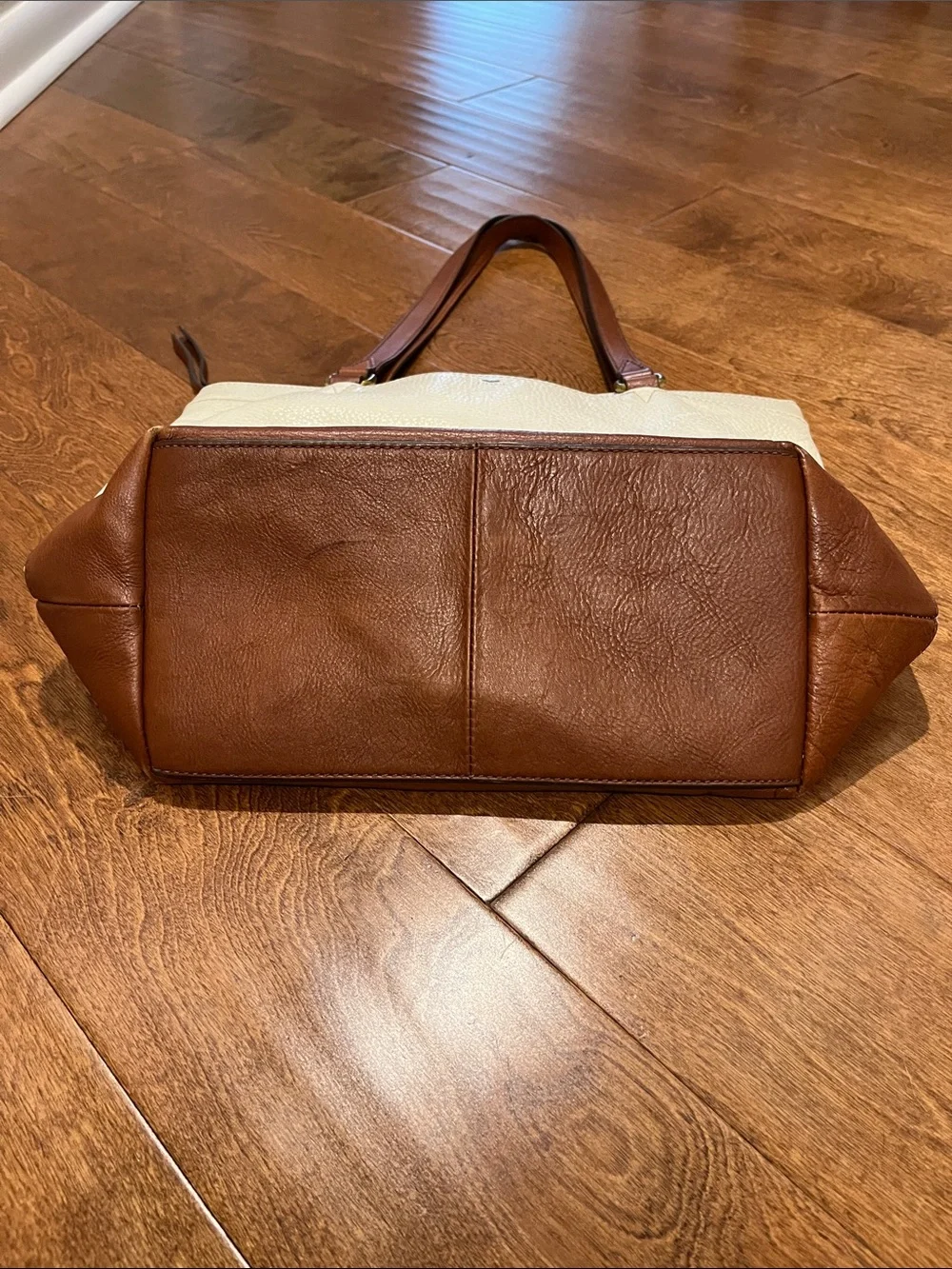 FOSSIL Pebble leather tote bag - Picture 6 of 10